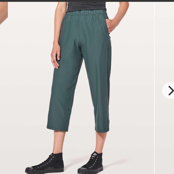 lululemon athletica Pants - Lululemon Next Move Crop *23" 4 blue
